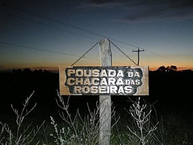 Pousada Chacara Das Roseiras Bage Bagian luar foto